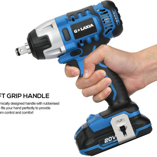 Llave Impacto 220Nm 1/2 20V (1 Bat-2Ah Y Carg 2Ah)