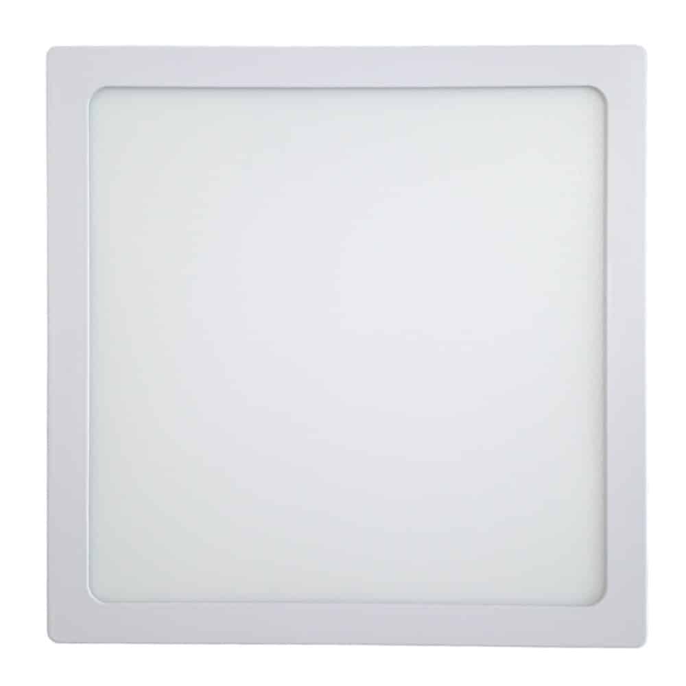 Plafon Adosar 18W Cuadrado 22,5cm Luz Calida