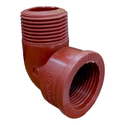 Codo 90° 1¨ M/H PPL
