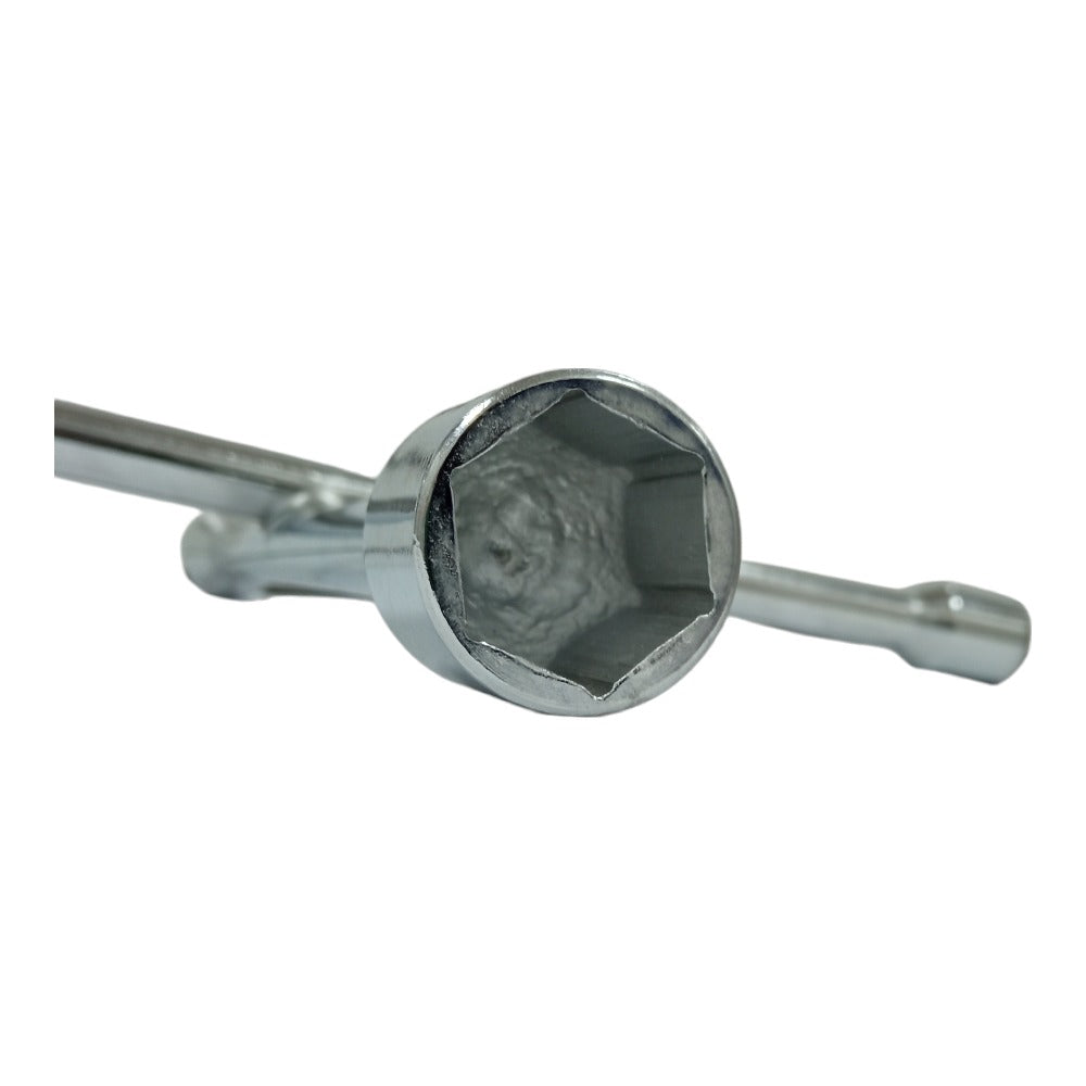 Llave de cruz 14” cromada