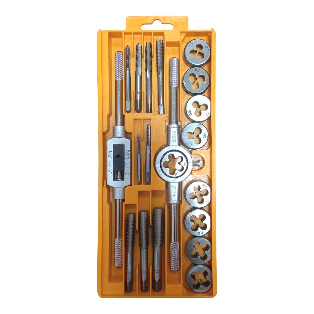 Set machuela y terraja 20pcs