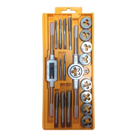 Set machuela y terraja 20pcs