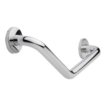 Barra De Apoyo Curva Cromada 45Cm Sicmol