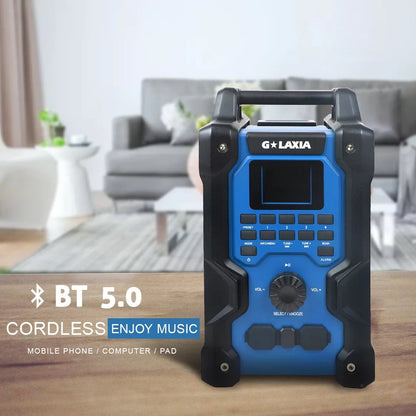 Parlante Radio De Trabajo 20V – SIN BATERÍA NI CARGADOR