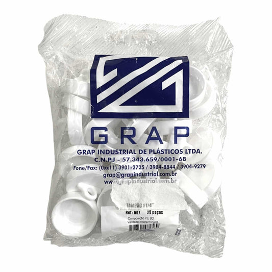 Tapon para Pileta 1 1/4¨ Plastico (25 unidades)