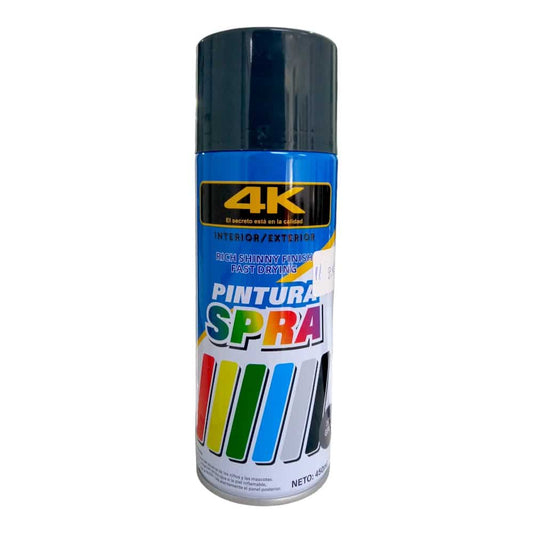 Pintura Aerosol Gris Interior/Exterior 450ml 4K (301)