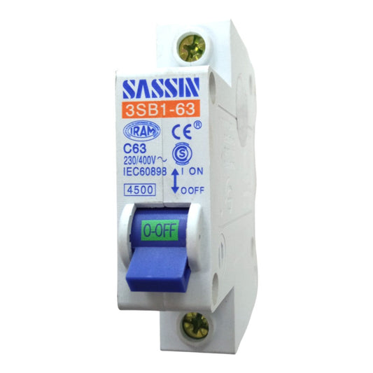 Termica Unipolar (1P) 63Amp SASSIN