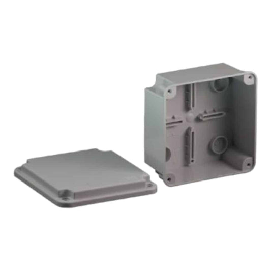 Caja Estanco Ext. Gris 100X100X50mm Firenze - I500000050