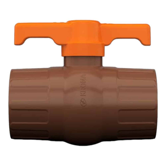 Llave de Paso Roscable 1 1/2¨ PVC