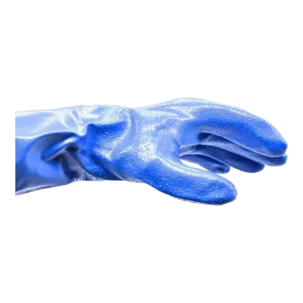 Guante de PVC azul reforzado ferton