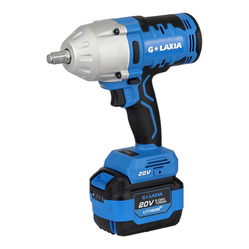 Llave Impacto 1.000Nm Brushless 3/4 20V (2 Bat-6Ah Carg 6Ah)