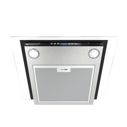 Campana Digital Vidrio Templado Plano/Acero Inox 60Cm Terhan