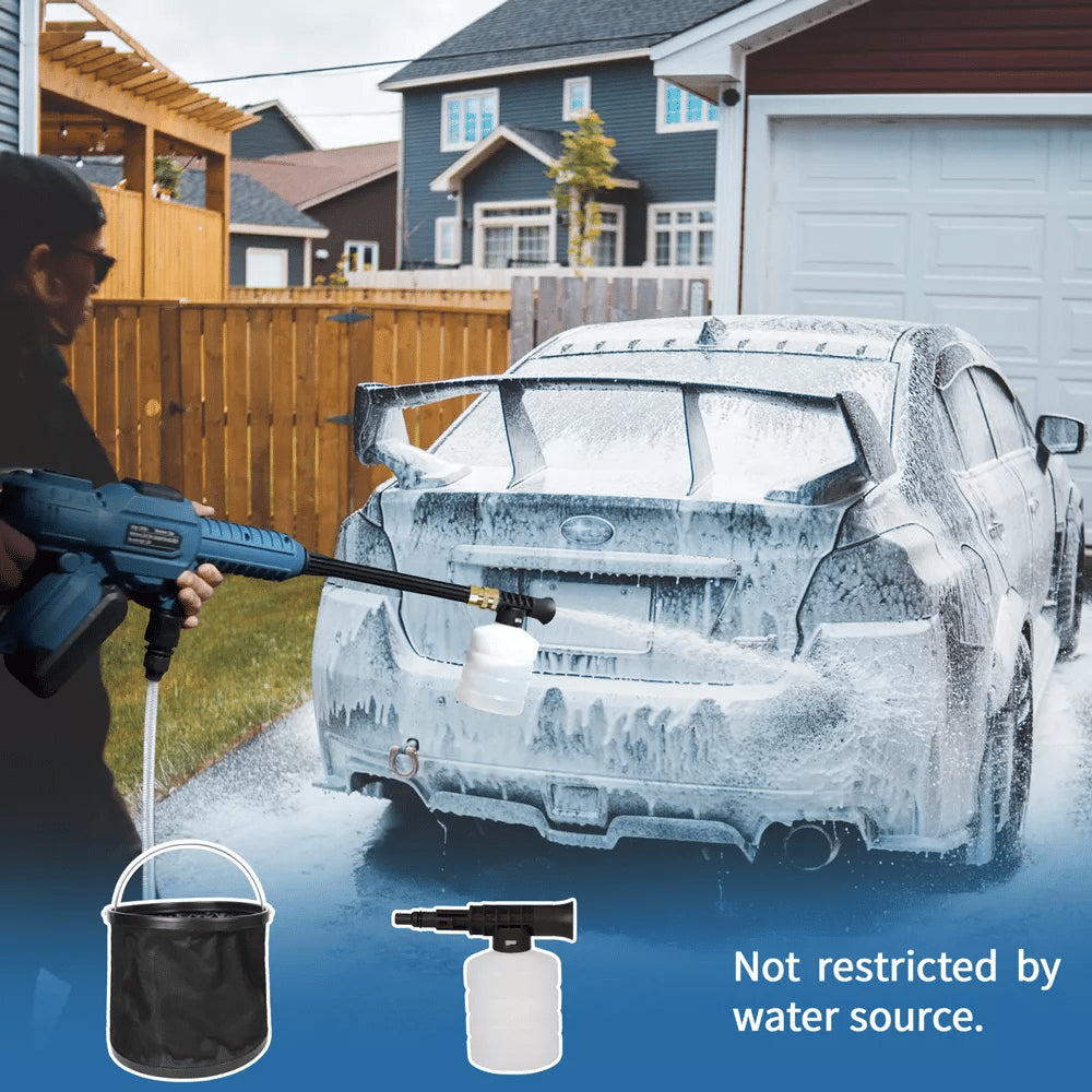 Hidrolavadora A Batería 22BAR 20v (1 Bat-2Ah Y Carg 2Ah)