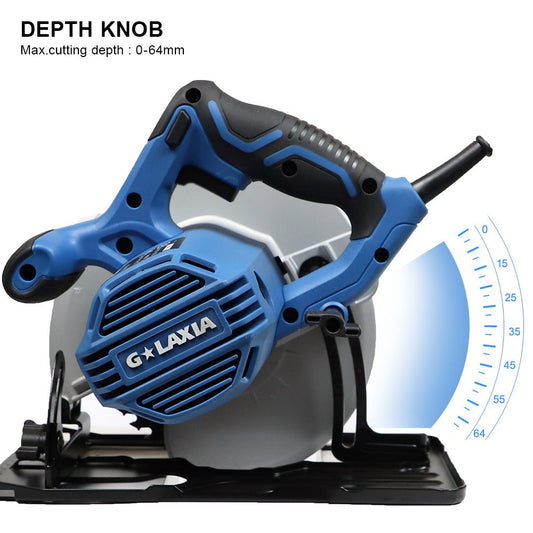 Sierra Circular 1500W 185mm 7-1/4'