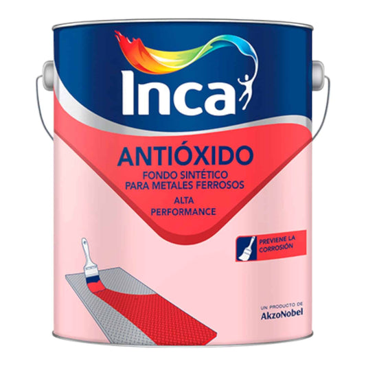 Fondo Antioxido Sintetico Rojo 1 ltr. Inca