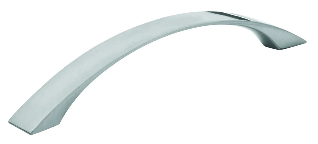 Tirador zamac, niquel satinado Moderno 128mm Hermex Jal-0711