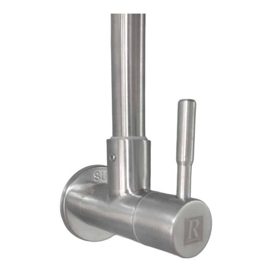 Grifo Canilla Pared Palito Pico Cur Ac Inox Rimontti (51913)