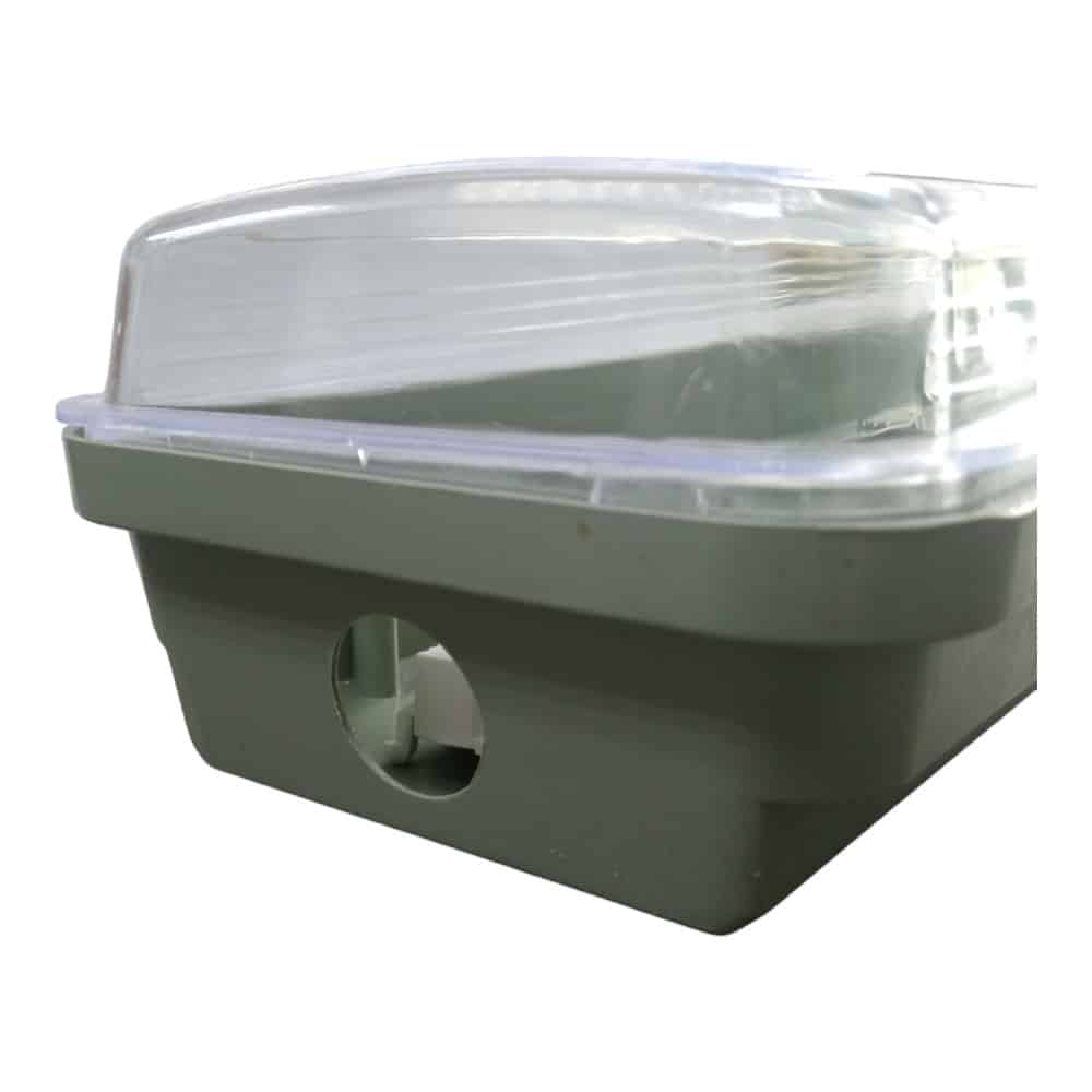 Artefacto Estanco para Dos Tubo Luz 60Cm Ip65