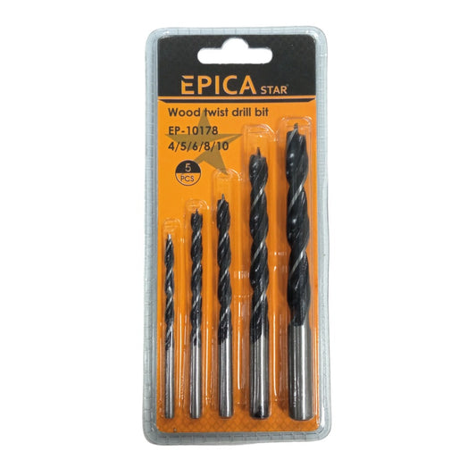 Mechas para madera 5pcs Epica Star