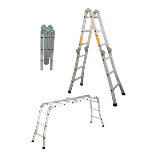 Escalera plegable 3,6m 12 escalones