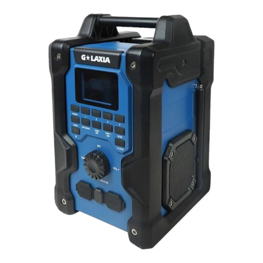 Parlante Radio De Trabajo 20V – (1Bat y Carg 2Ah)