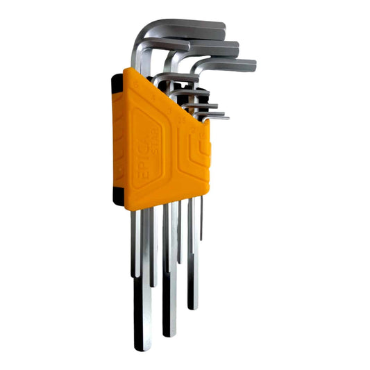 Juego de llaves allen hexagonales 9 piezas