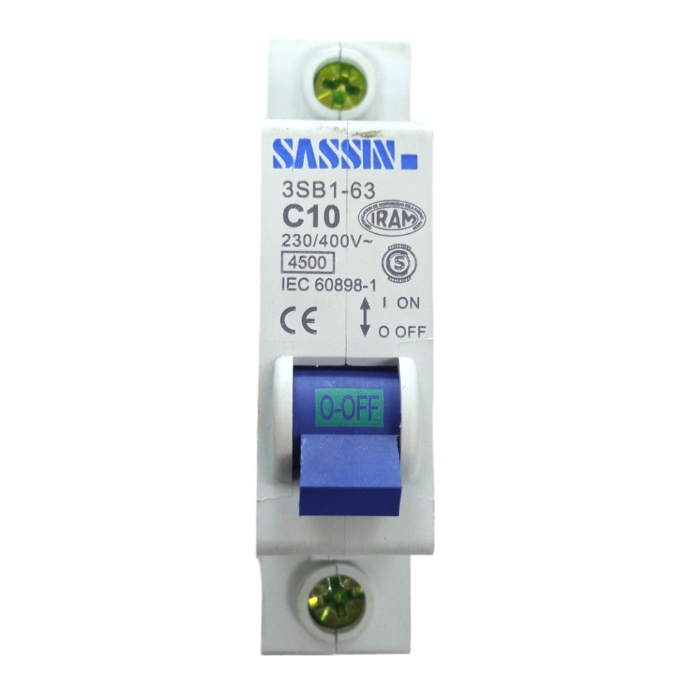Termica Unipolar (1P) 10Amp SASSIN