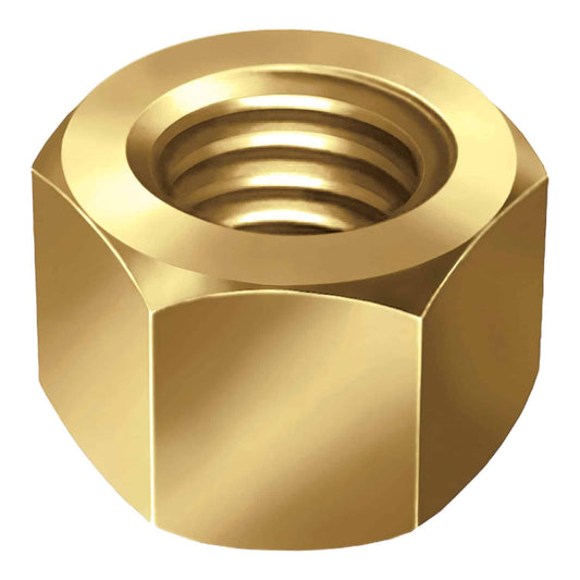Tuerca 6 (1,0)mm CL6 Bicromatizada (Uni.)