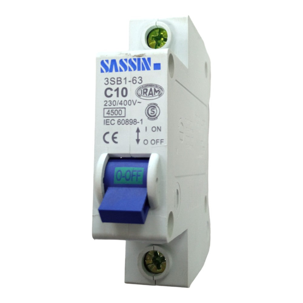 Termica Unipolar (1P) 10Amp SASSIN