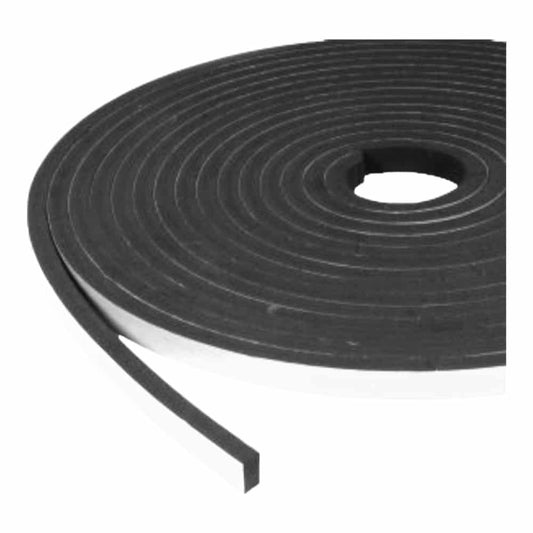 Burlete Gris 18mmx5mmx5mts. Autoadhesivo