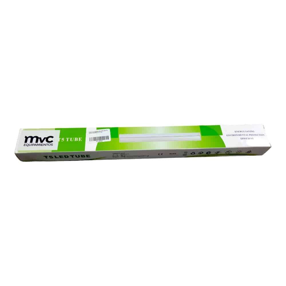 Tubo Luz con Artefacto T5 30cm con Interruptor 4W Luz Fria