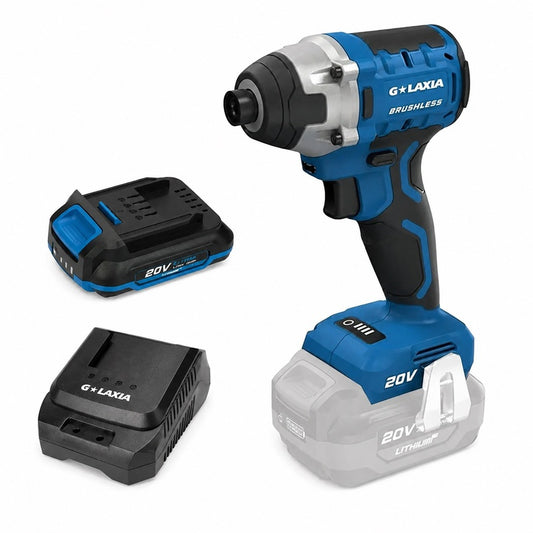 Atornillador Impacto Brushless 200Nm – (1Bat y Carg 2Ah)