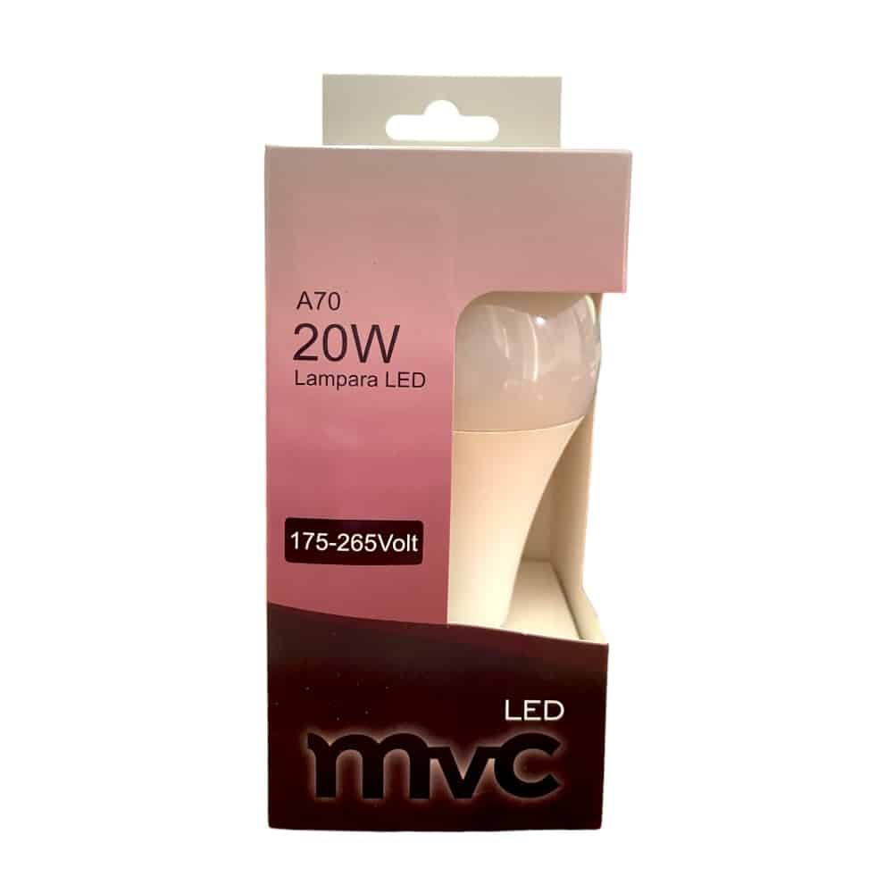 Lampara Led 20W (equi. 165w) E27 Luz Fria