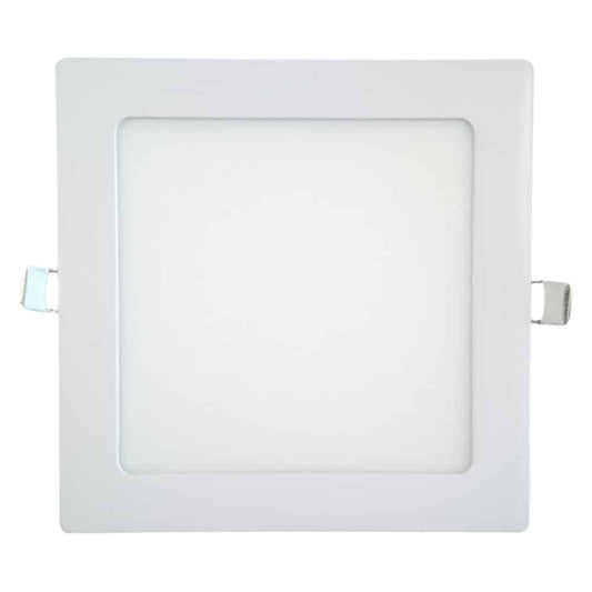 Plafon Embutir 12W Cuadrado 17,4cm Luz Calida