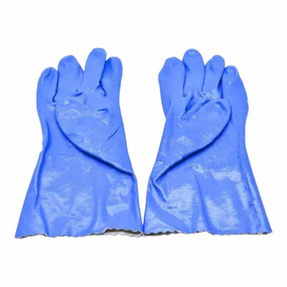 Guante de PVC azul reforzado ferton