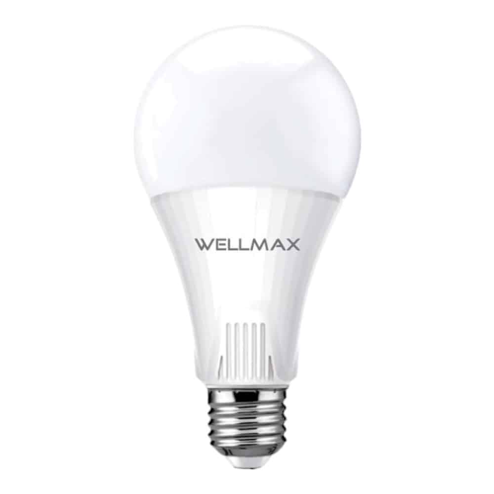 Lámpara Led 18W (equi 150w) A65-E27 Calida Wellmax