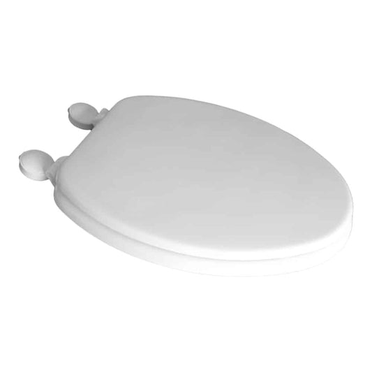 Asiento Inodoro MDF Blanco Rimontti. Suj.Plastico