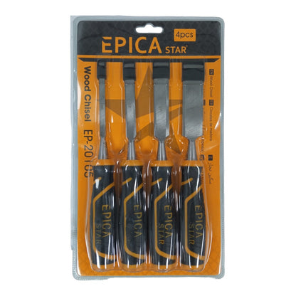 Formones carpinteria 4pcs Epica Star