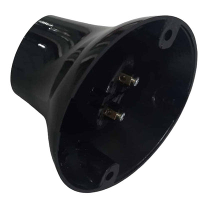 Portalampara Curvo E27 Negro (71108)