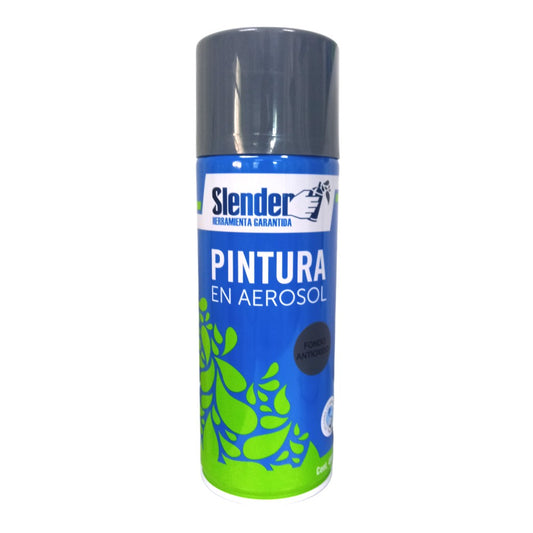 Fondo aerosol Slender 400ml. Antióxido Gris Mate