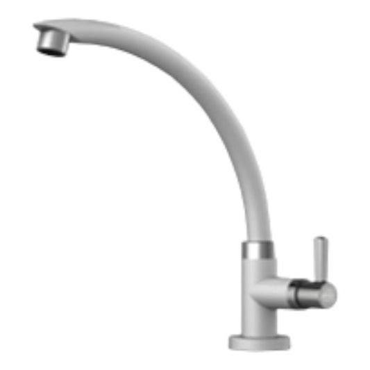 Grifo Canilla Cocina Mes P. Alt Palito Bco/Cro Durin (50142)