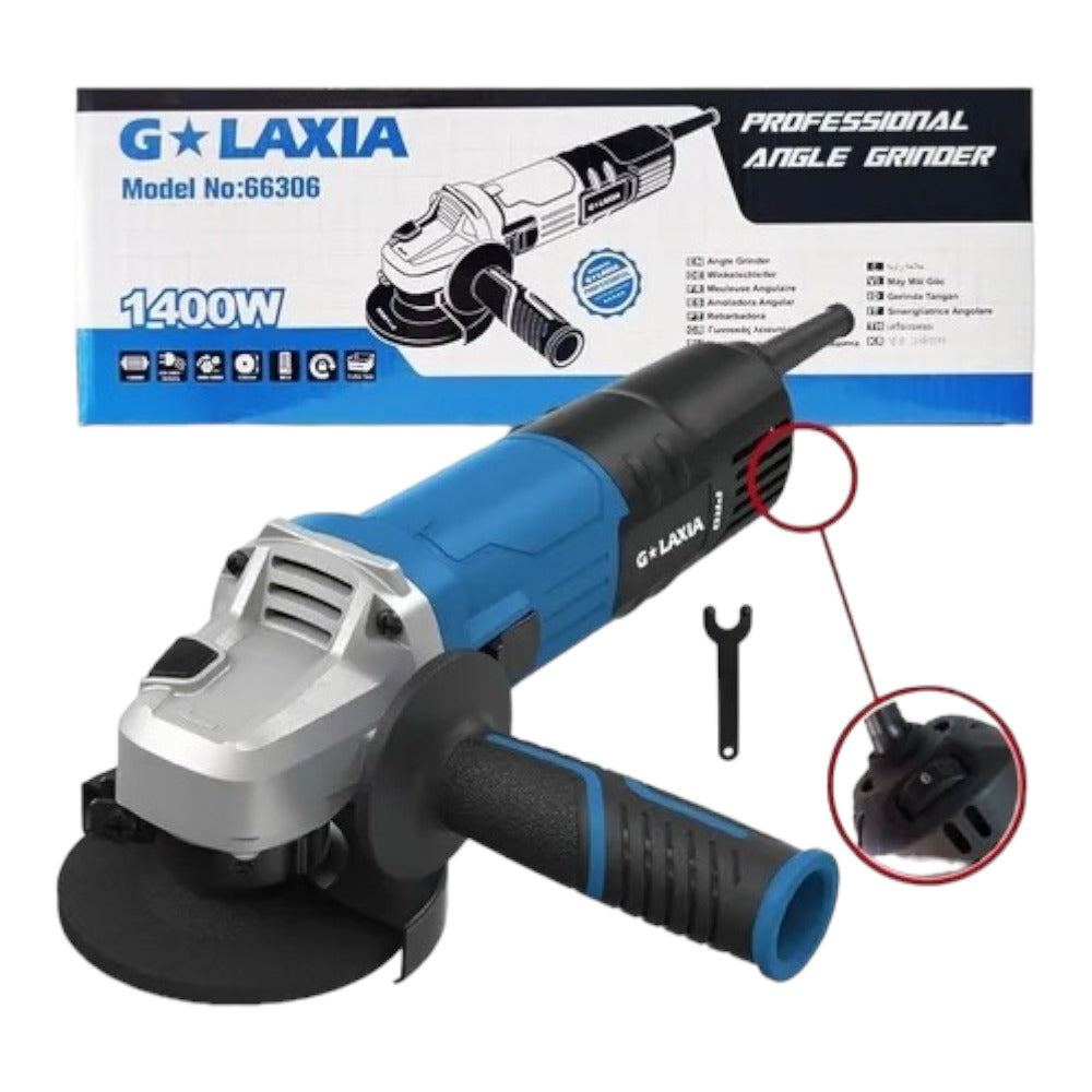 Amoladora Angular Velocidad Variable 1400W