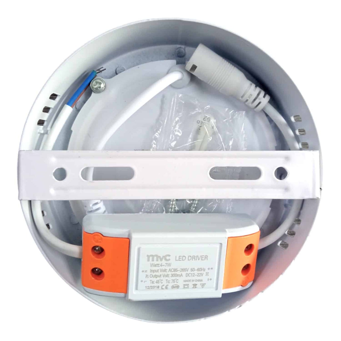 Plafon Adosar 6W Redondo 12cm Luz Calida