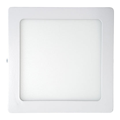 Panel LED Cuadrado 18w(1250Lúm)L:22cm Calido Wellmax