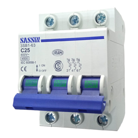 Termica Trifasica (3P) 25A SASSIN