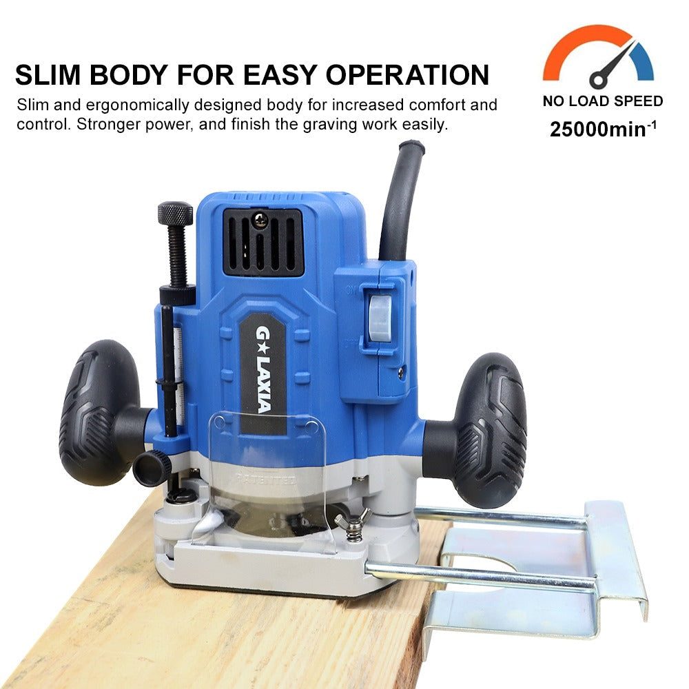 Fresadora Router 6-8mm 1200W