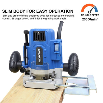 Fresadora Router 6-8mm 1200W