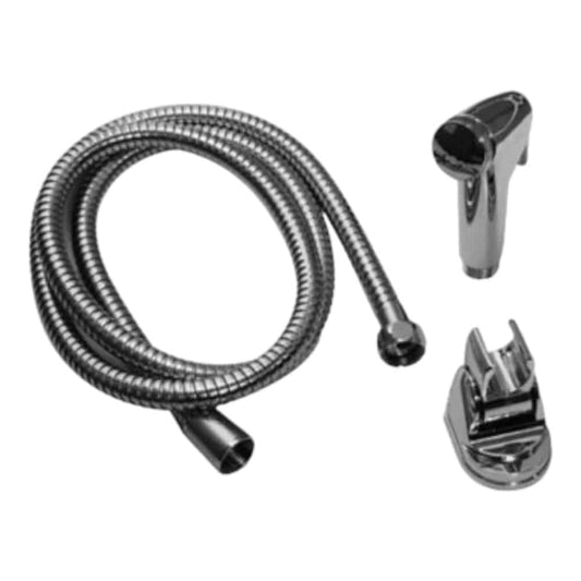 Kit Ducha Higienica Gatillo+Flex 1,5m+Soporte (sh066)