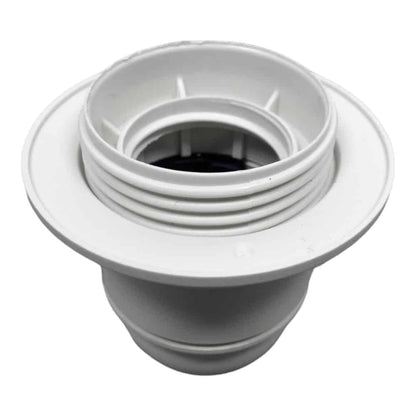 Portalampara de Colgar E27 Blanco C/Aro (71132)