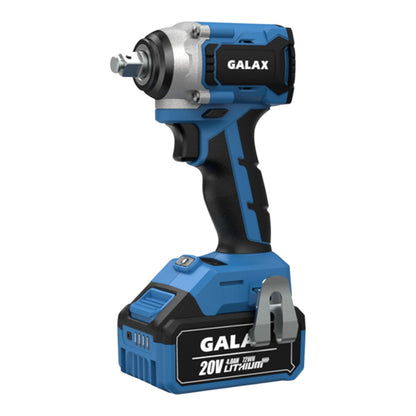 Llave de Impacto BRUSHLESS 20V 320Nm con Batería 2.0Ah y C